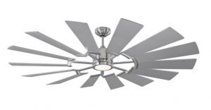 Monte Carlo 14PRR62BSD Prairie Windmill Energy Star Outdoor expensive Ceiling Fan with LED Light