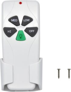 Harbor Breeze compatible replacement ceiling fan remote