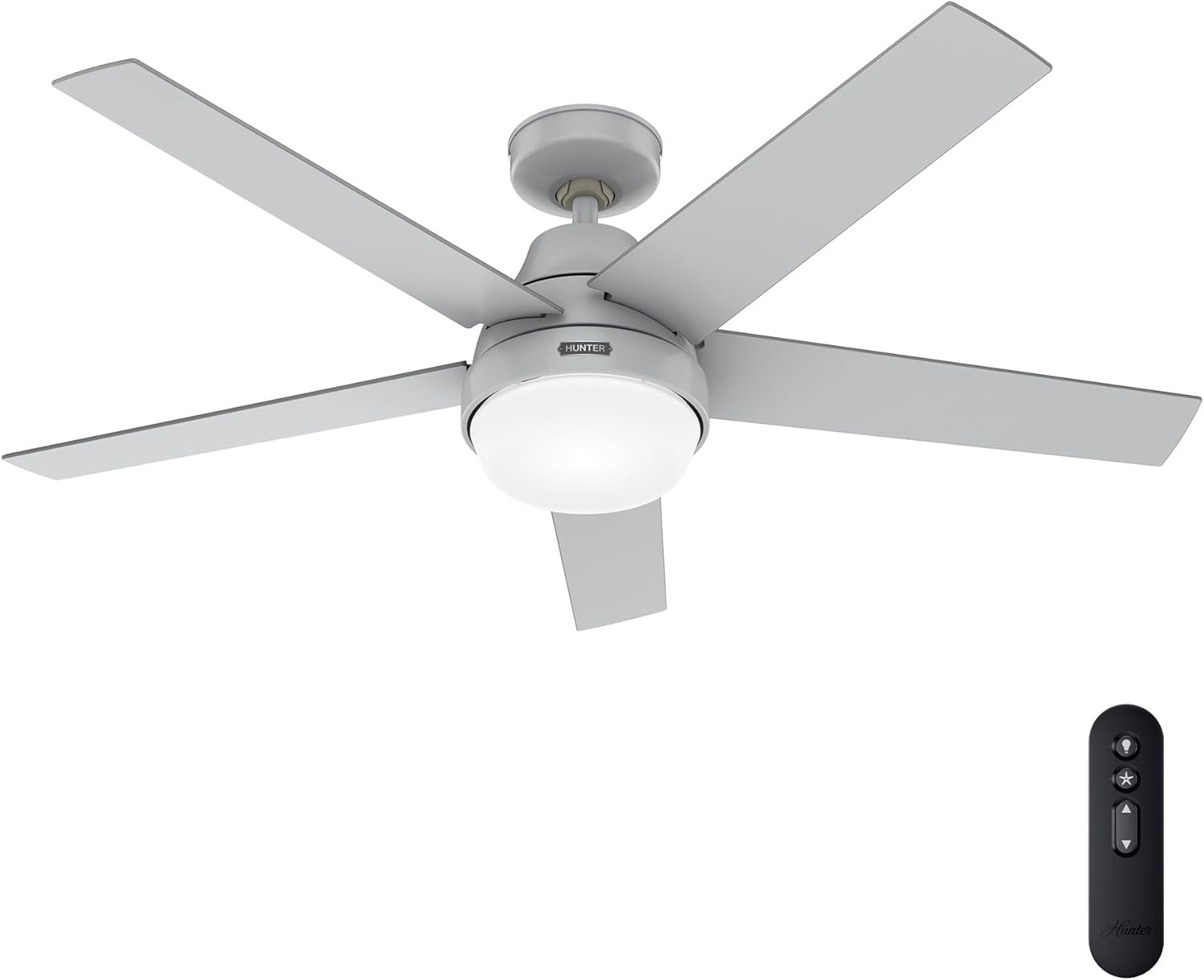 Hunter Aerodyne 52-inch HomeKit ceiling fan with LED light