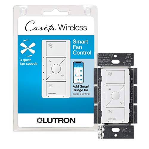 Lutron Caséta Fan Speed Control ceiling fan
