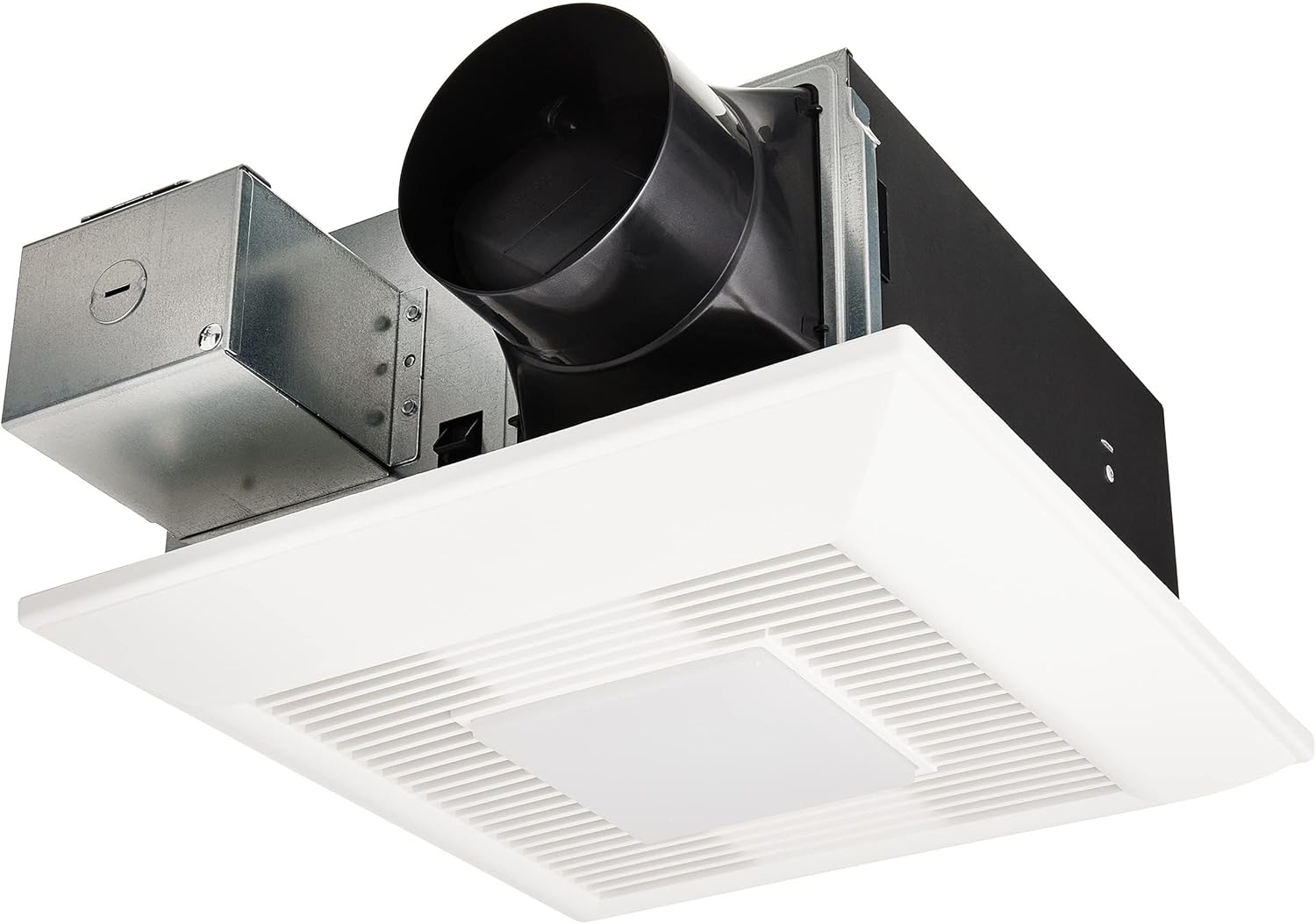 Panasonic WhisperFit bathroom exhaust fan with dimmable LED light