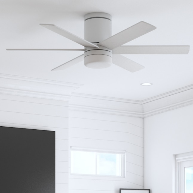 Harbor Breeze Reverdy 44-inch model 43344 white flush-mount ceiling fan