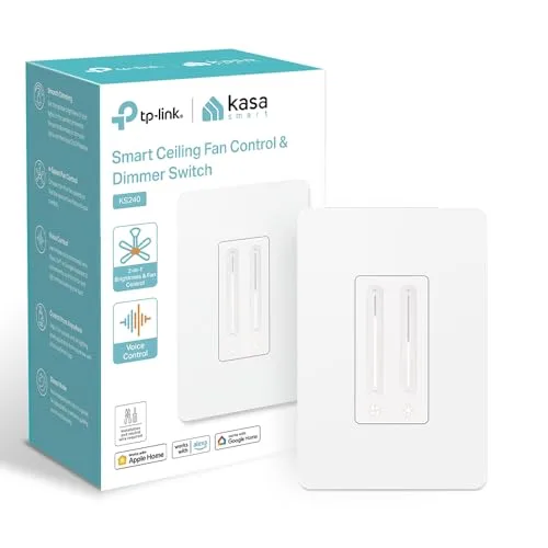 Kasa KS240 fan control and light dimmer